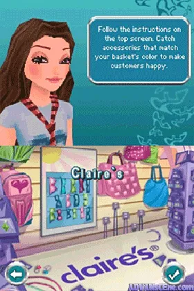 Charm Girls Club - My Fashion Mall (USA) (En,Fr,Es) screen shot game playing